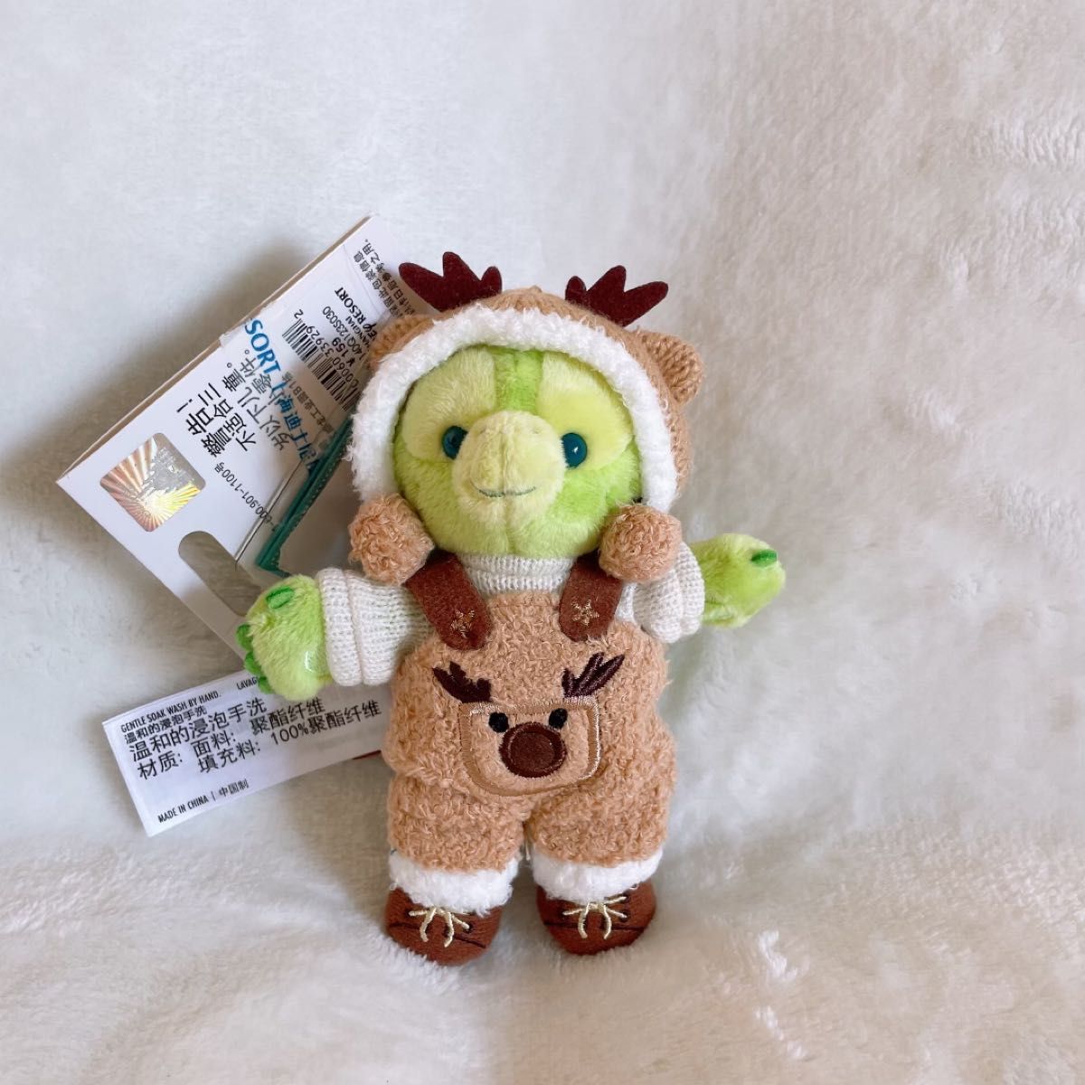 写真子発送 上海ディズニー クリスマス オルメルぬいぐるみキー
