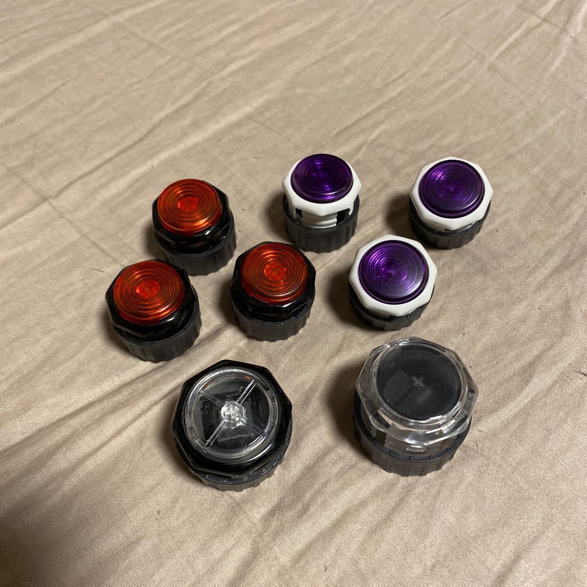 GAMER FINGER 30mm 24mm 12個詰め合わせセット アケコンボタン｜Yahoo