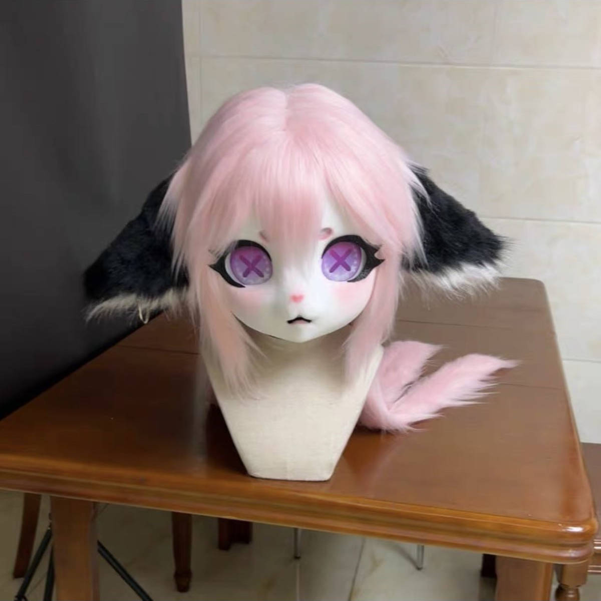 全頭面鍵衣装つき 桜島麻衣マスクコスプレ 着ぐるみ コスチューム