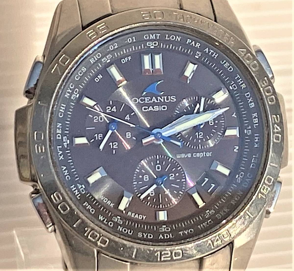 Yahoo!オークション - CASIO カシオ OCEANUS オシアナス OCW-600 メン
