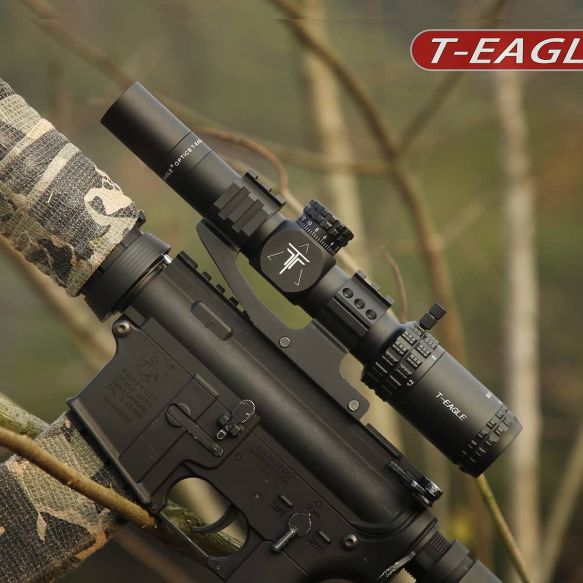 T-EAGLE ライフルスコープ EO1 2-6x24WA タクティカルスコープ 可変