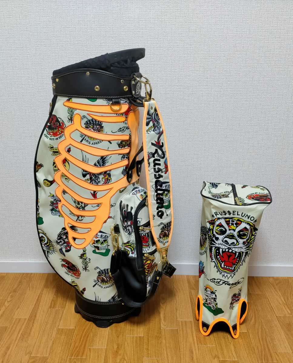 超レア 極美品 Ed Hardy×Russeluno 限定コラボ ラッセルノ ルチャ