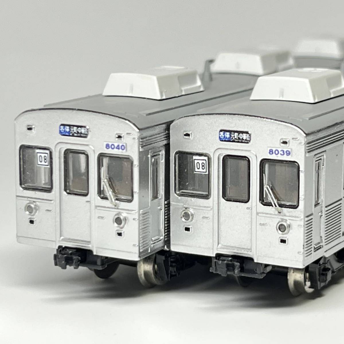 Yahoo!オークション - 東急8000系 8039F 帯無し 動力付き8両セット 鉄