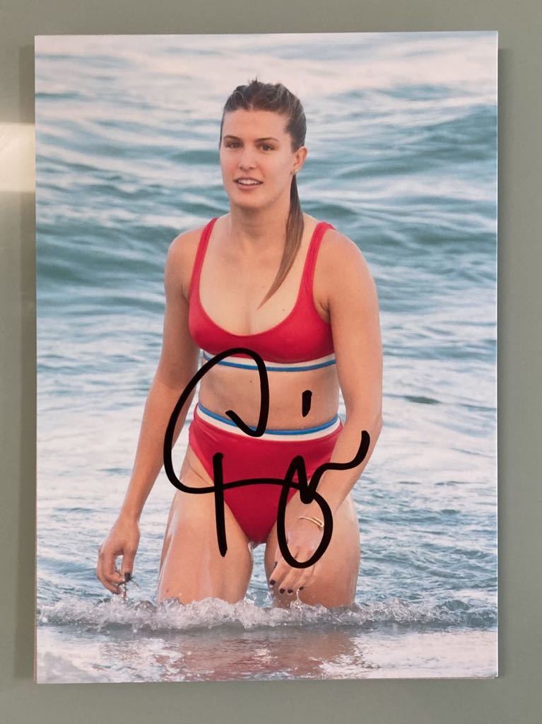 Yahoo!オークション - ウージニー・ブシャール直筆サイン入り2Lサイズ