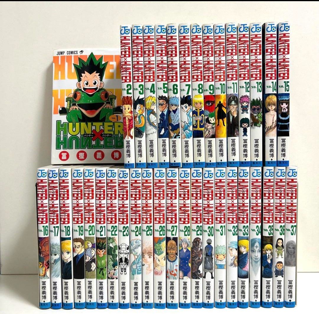 HUNTER×HUNTER 全巻セット ハンターハンター 37巻 冨樫義博｜Yahoo