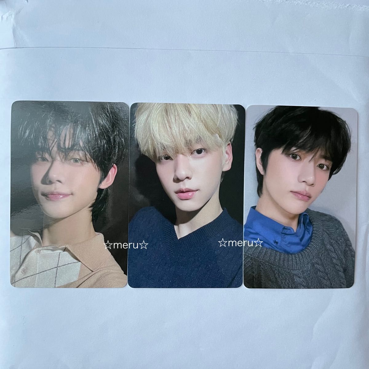 TXT ユニバラキドロ 3枚セット ヨンジュン スビン ボムギュ｜Yahoo