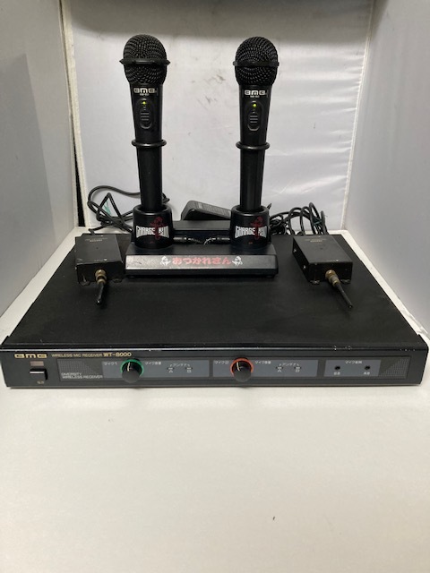 ☆WT-8600 800MHz電波式ワイヤレスレシ－バ－・セット☆取扱説明書付き♪