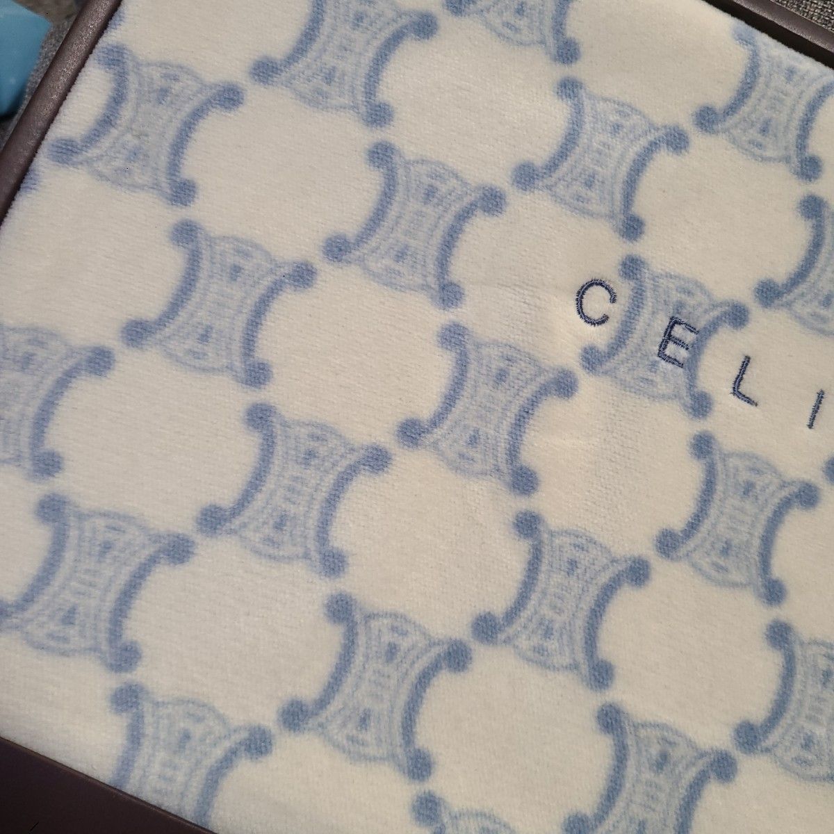 CELINE セリーヌ 綿毛布 毛布 寝具 西川産業 シルキータッチ マカダム