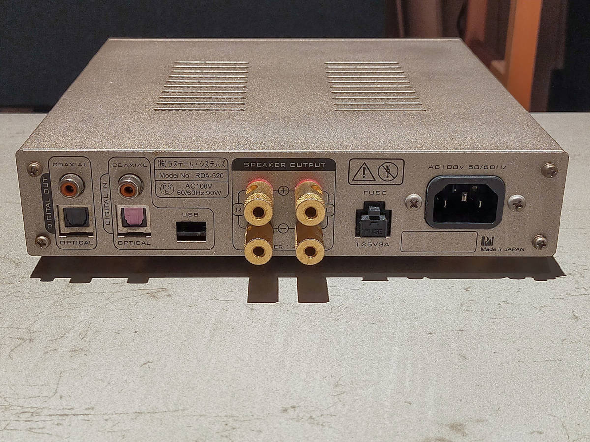 Yahoo!オークション - RASTEME ラステーム RDA-520 デジタルアンプ 難