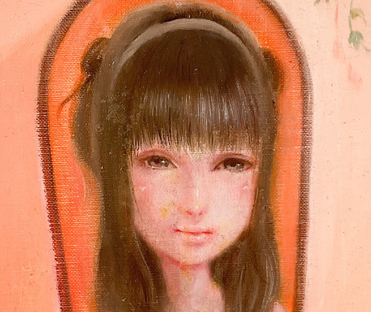 絵画リアリズム油彩画女性中島健太「象が出る夢を見た」