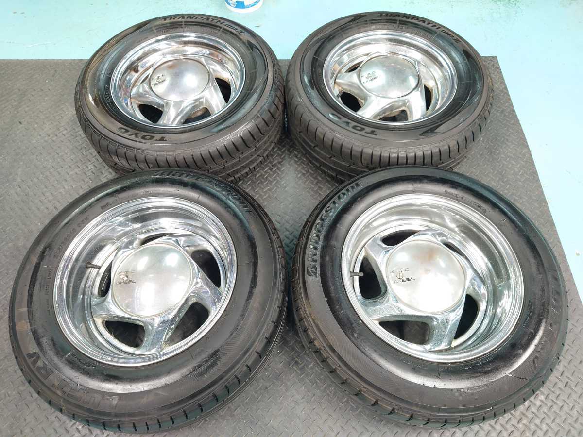 Yahoo!オークション - KMC ターミネーターⅡ 15×7J-4・8J-20 PCD114.3