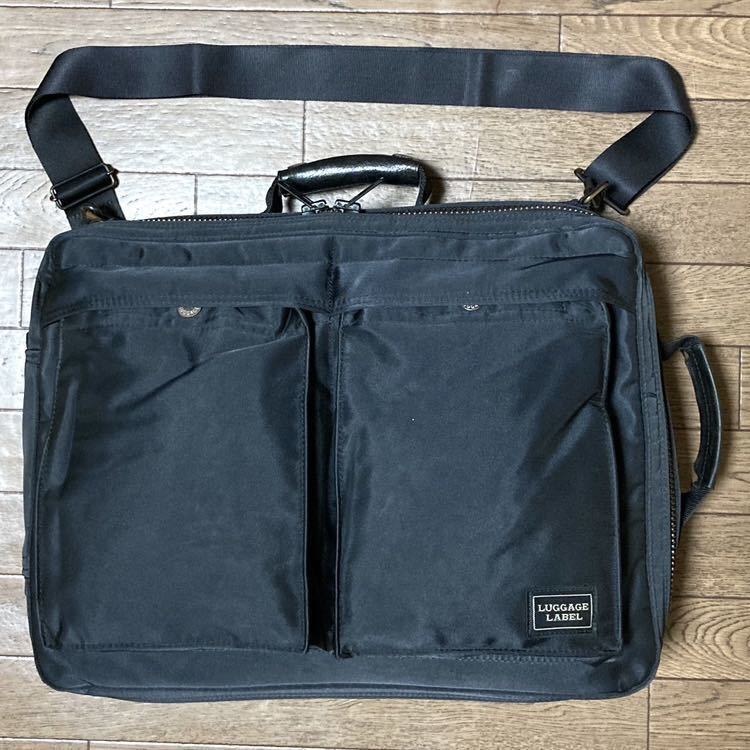 希少 廃盤モデル LUGGAGE LABEL ラゲッジレーベル ZONEゾーン3WAY