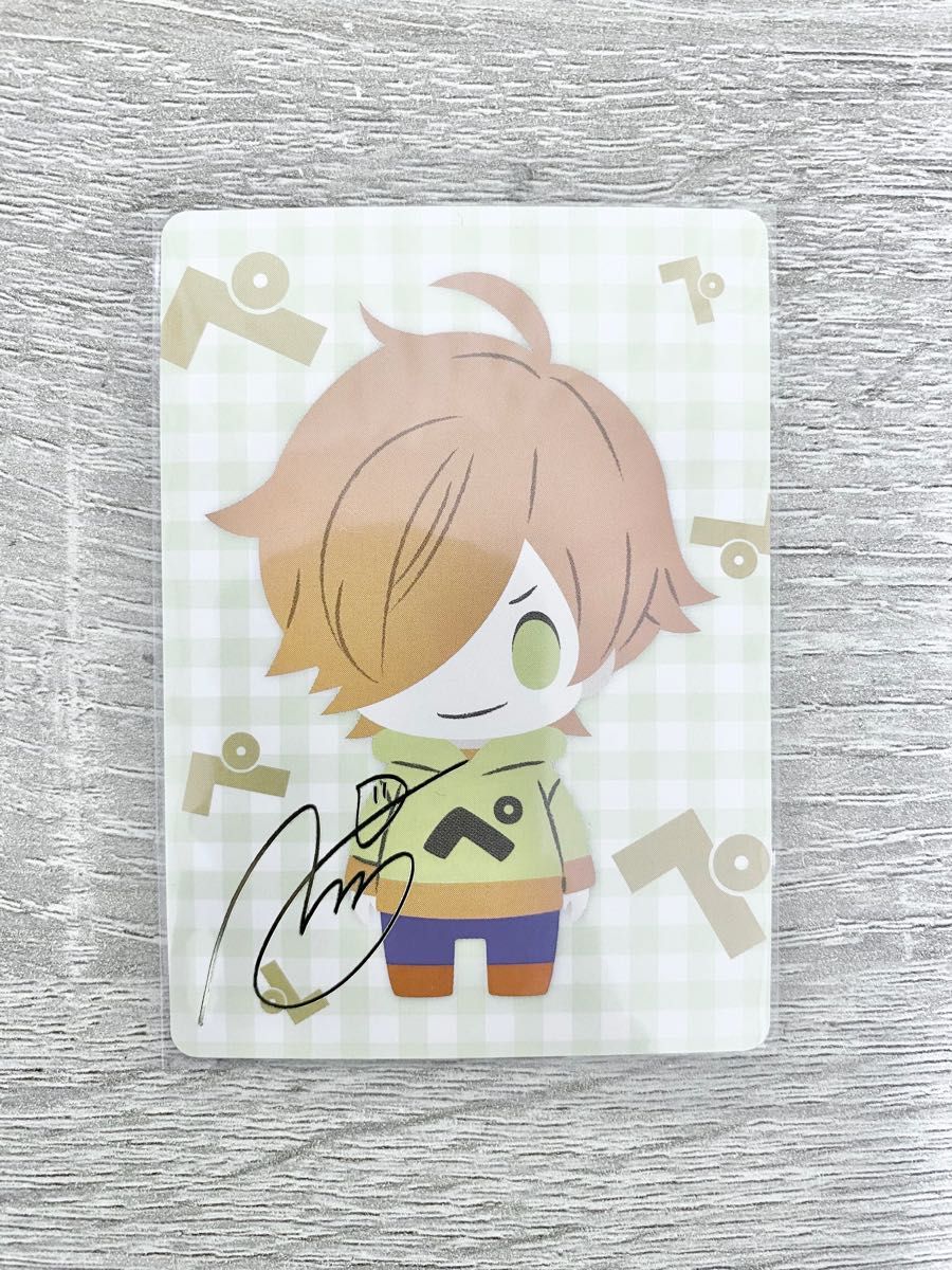 日常組 日常展 カードコレクション ぺいんと 箔押し サイン入り