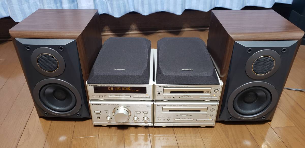 Panasonic パナソニック CD カセットシステムコンポ SL-HD7 ST-HD7 RS