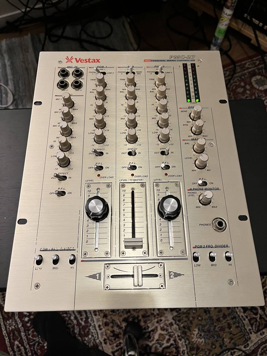 Yahoo!オークション - Vestax PMC-27 ロータリーミキサー カスタム オ
