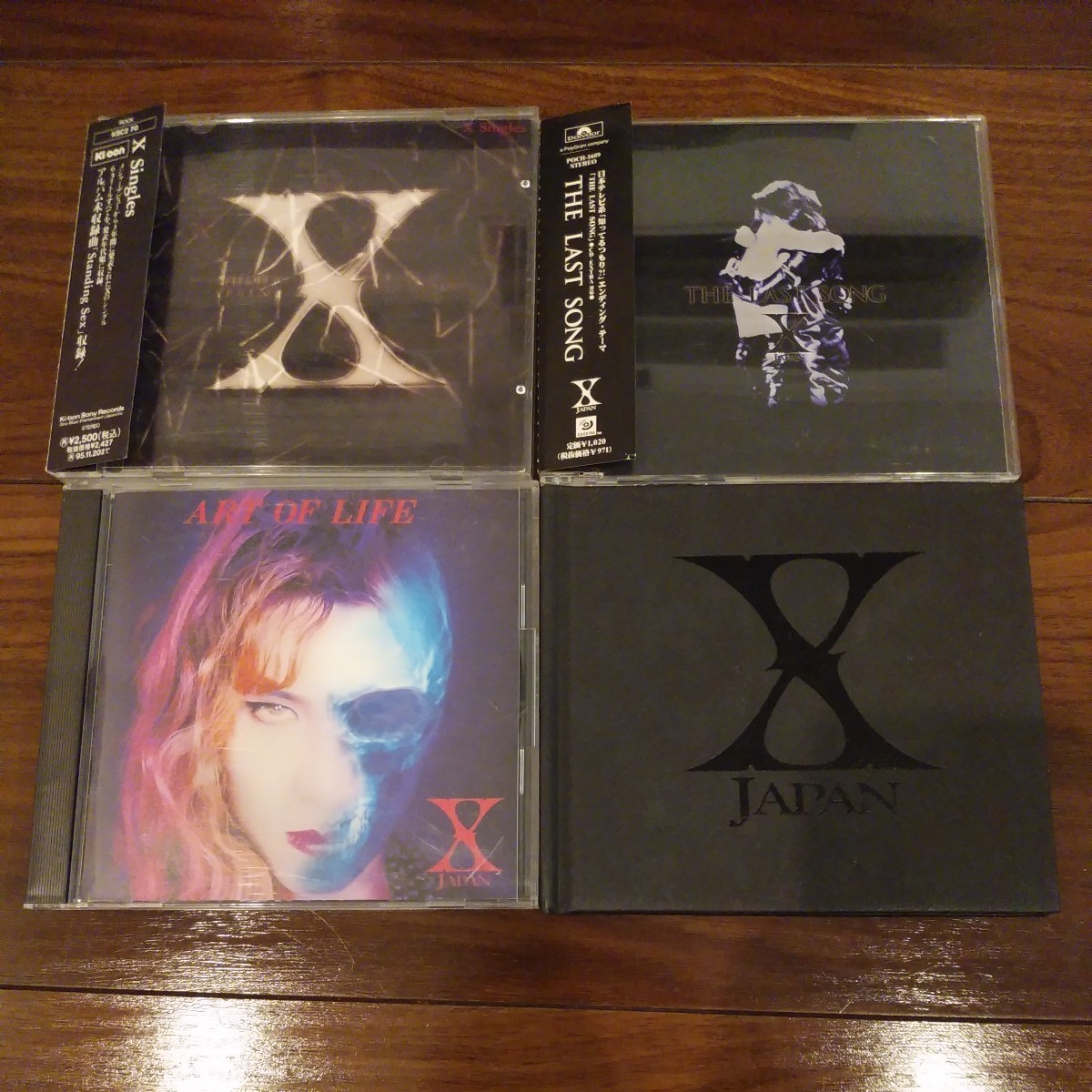 X JAPAN CD 3タイトルセット ART OF LIFE X SINGLES THE LAST SONG