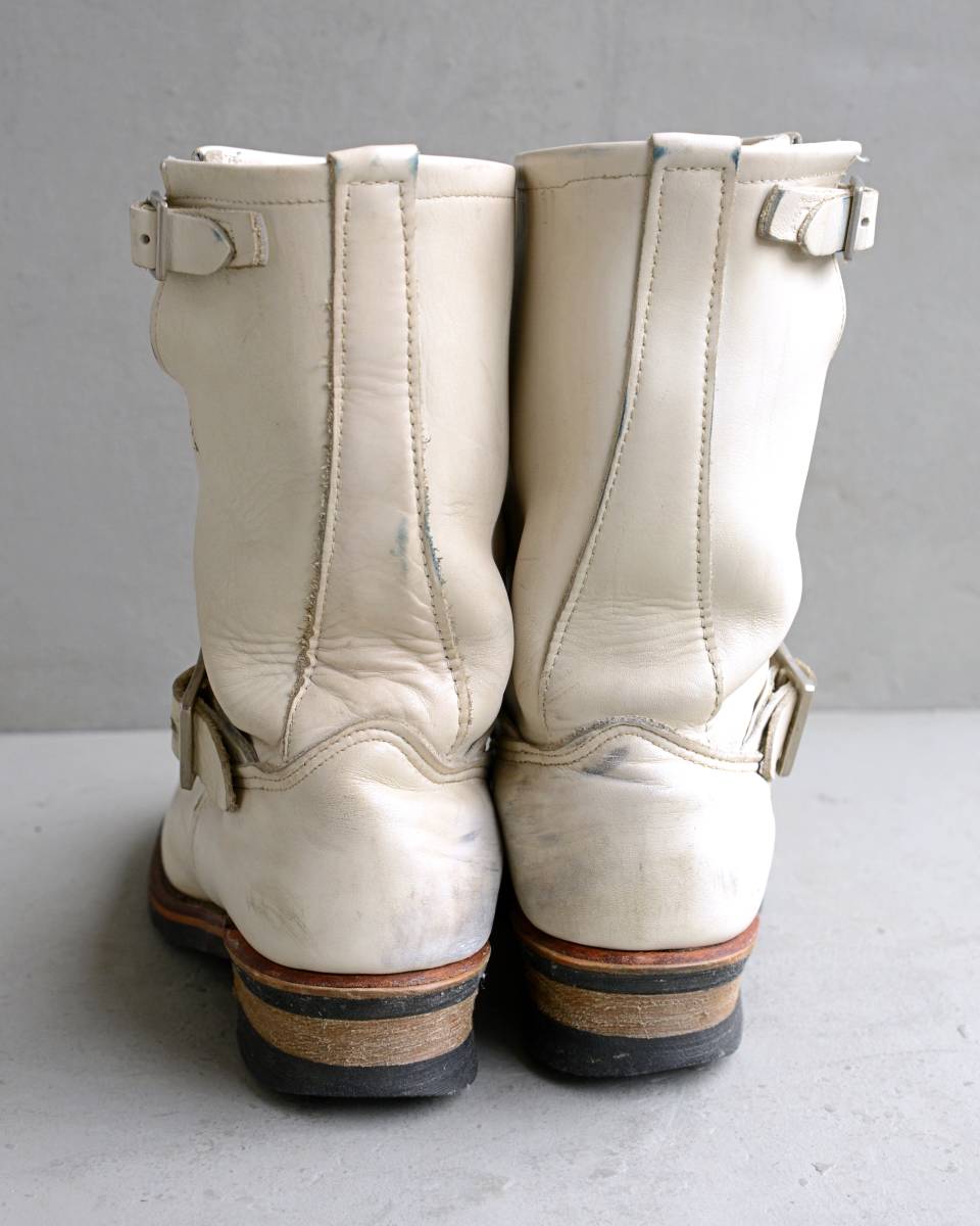 ビームス別注】レッドウイング エンジニア ブーツ 8275 US8 白