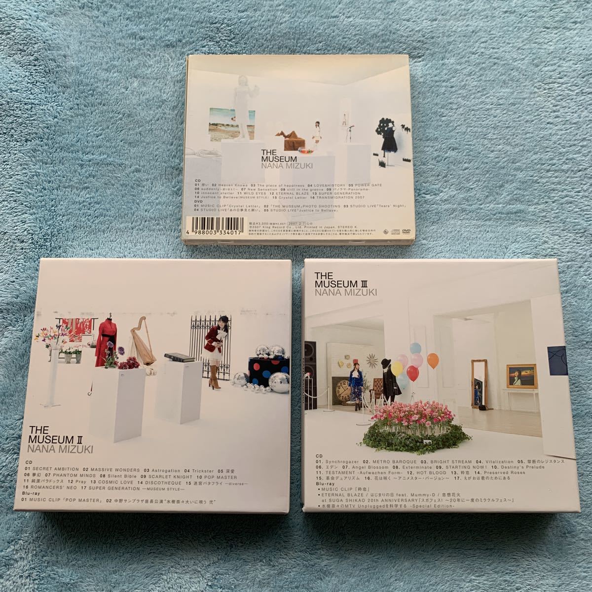 水樹奈々 THE MUSEUM 1～3 CDアルバムセット ザミュージアム｜Yahoo