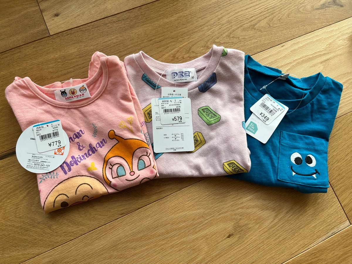 新品タグ付き 西松屋 Tシャツ3点セット 90cm｜Yahoo!フリマ（旧PayPay