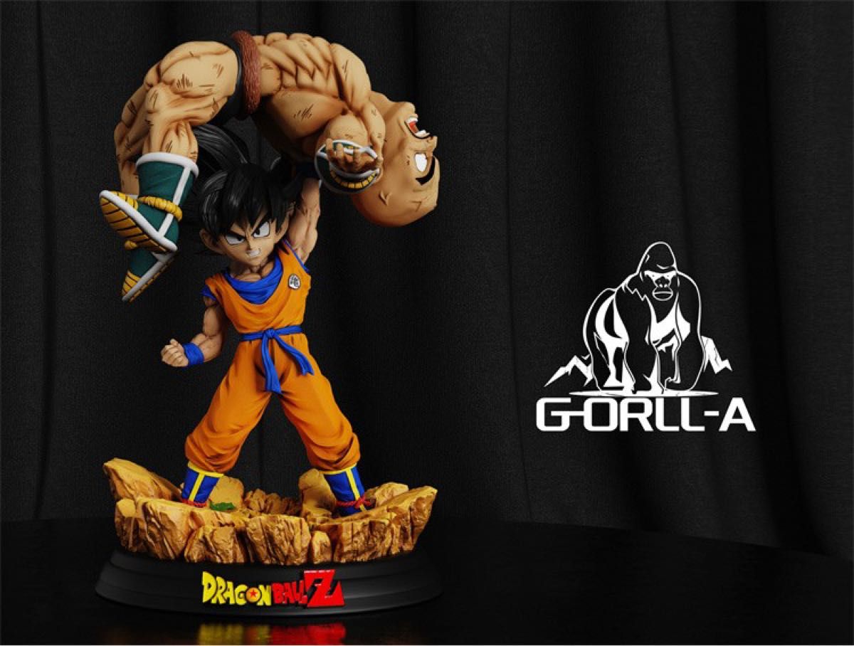 限定】ドラゴンボール 孫悟空 ナッパ フィギュア ガレージキット 海外