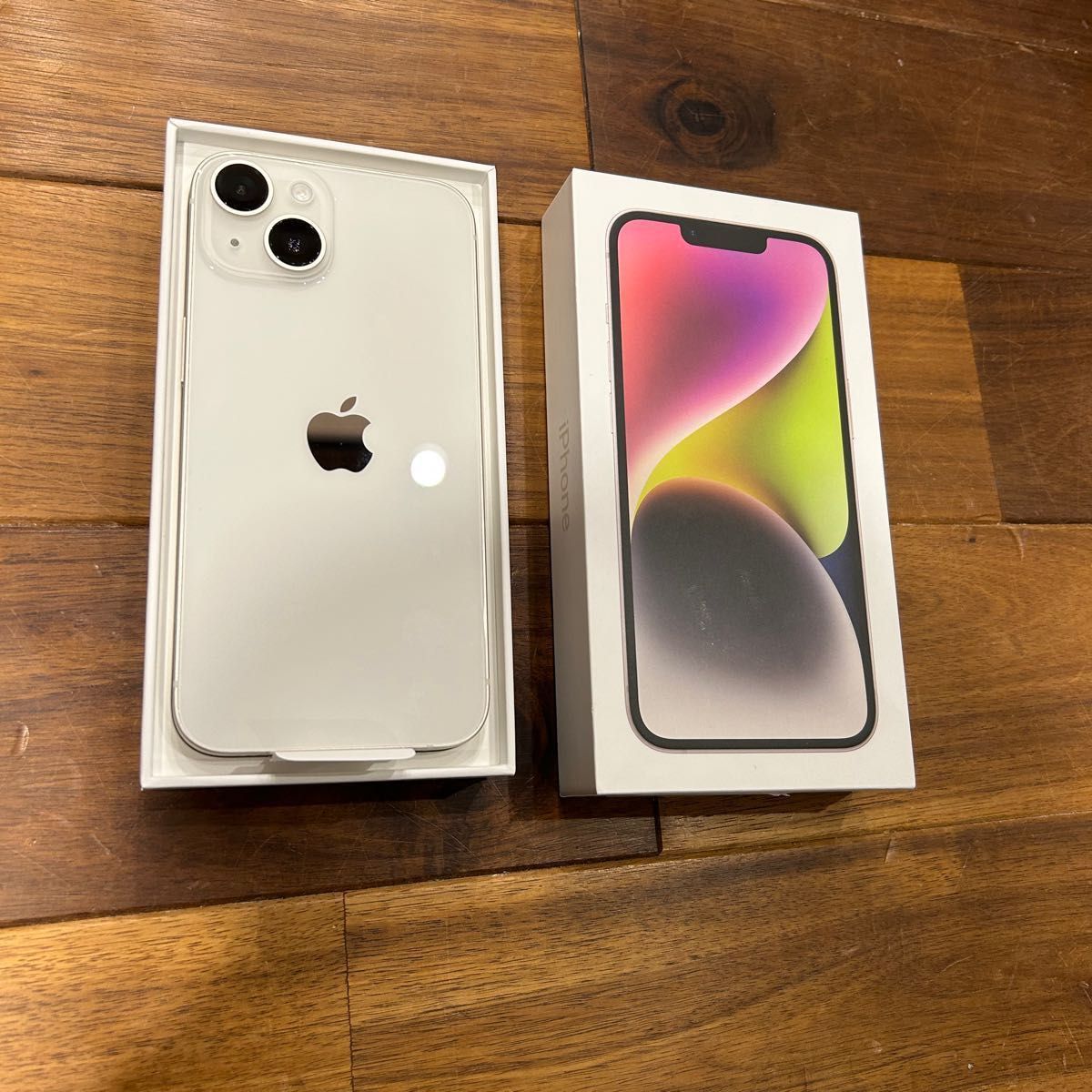 Apple iPhone 14 スターライト(ホワイト) 本体 箱付き 【公式通販】