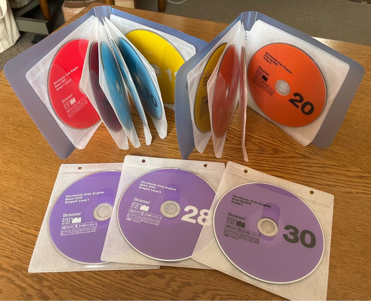 Worldwide Kids フォニックスワークブックとDVD4枚セット Worldwide