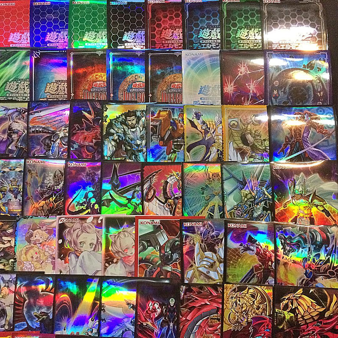 遊戯王 公式スリーブ 約150種類 セット 各1枚 コレクション まとめ売り