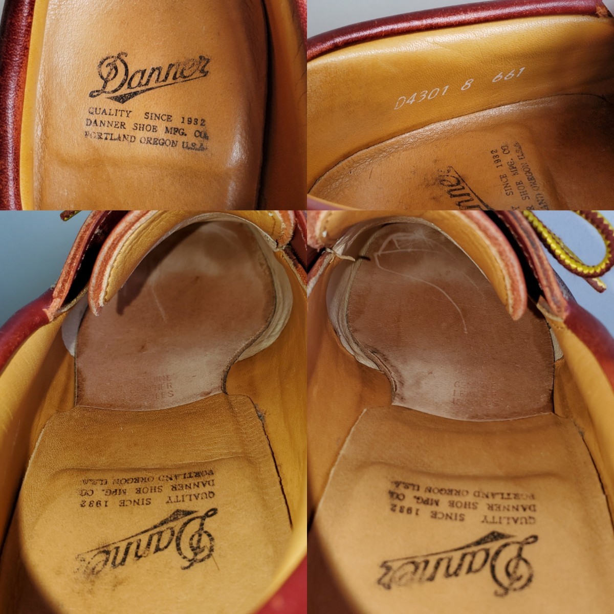 800 ダナー DANNER ダンキャット デッキシューズ 8 26㎝位 赤茶系