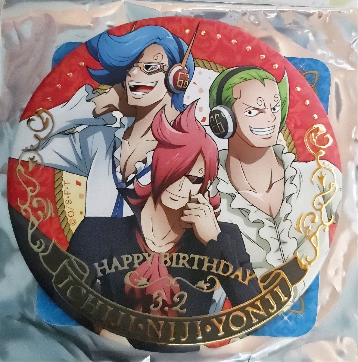 ワンピース 3月Birthday缶バッジ イチジ ニジ ヨンジ｜Yahoo!フリマ