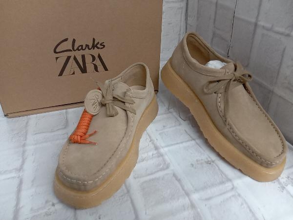 Yahoo!オークション - CLARKS x ZARA クラークス x ザラ ワラビーブー