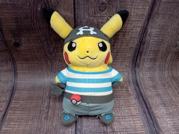 Yahoo!オークション - ポケモン ピカチュウ アクア団 ぬいぐるみ団員ご