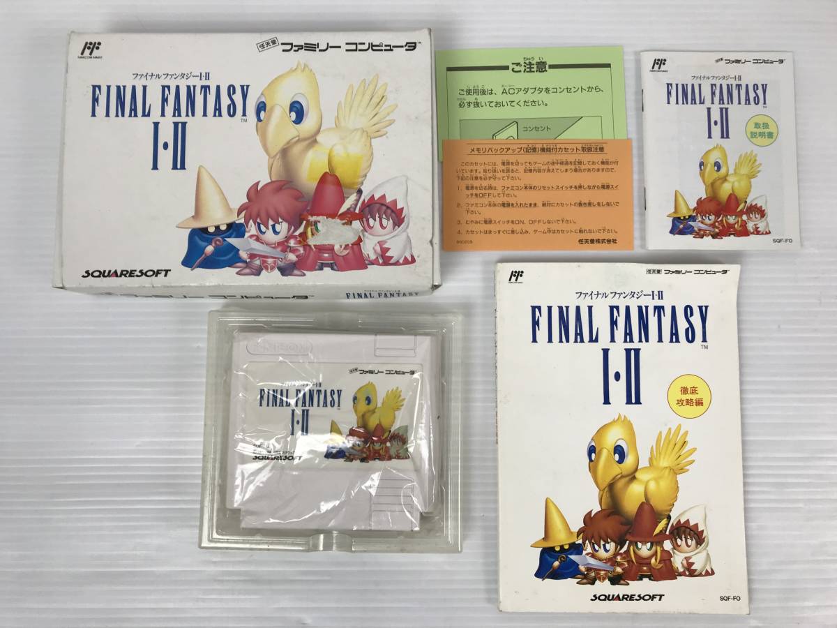Yahoo!オークション - FINAL FANTASY ファイナルファンタジー 1 2 FC