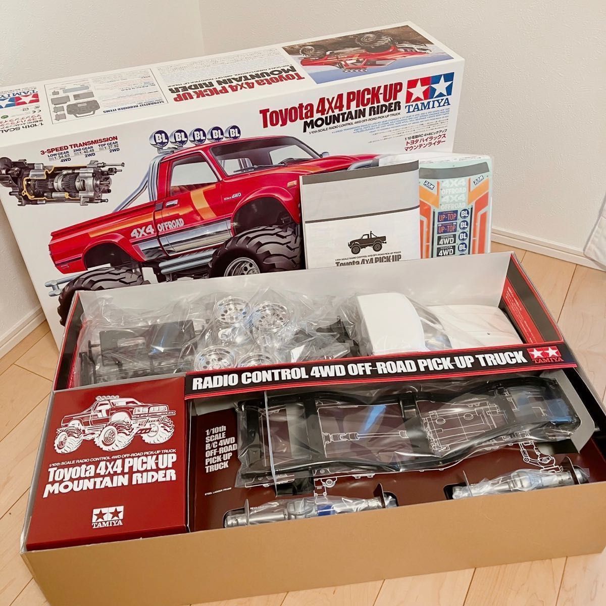 レア 未組立】タミヤ ラジコン RC特別企画 限定シリーズ 1/10RC トヨタ