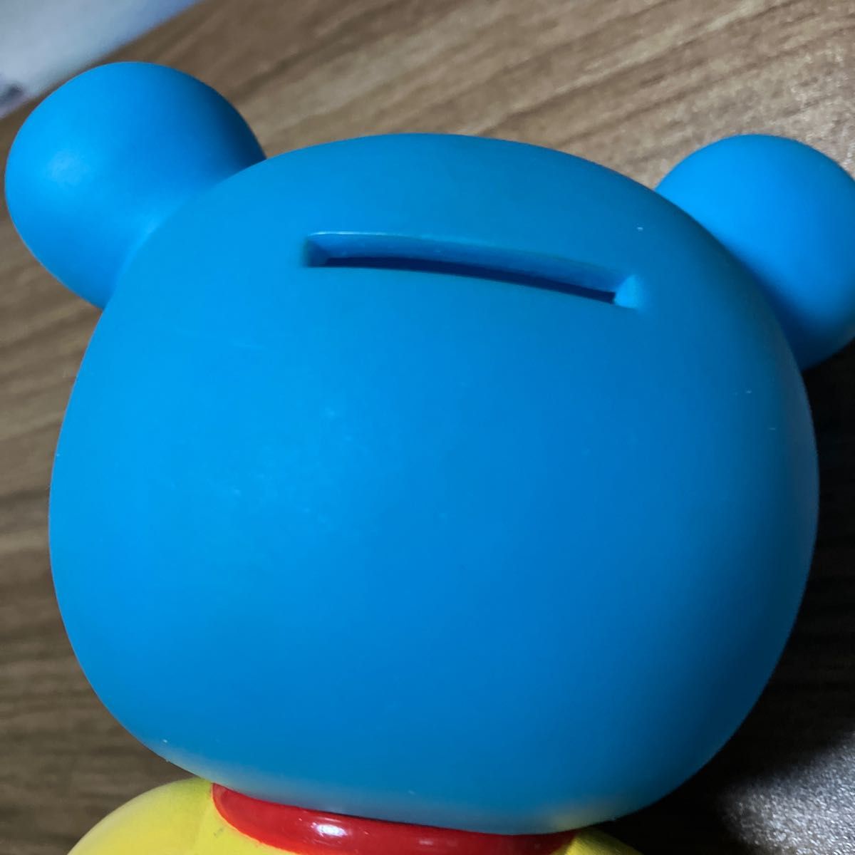 レアな チョコチップベア ソフビ 貯金箱 当時物 中古 汚れあります