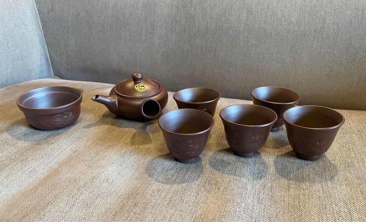 未使用品】 煎茶道具 朱泥 茶器セット 萬古焼 昇龍窯｜Yahoo!フリマ