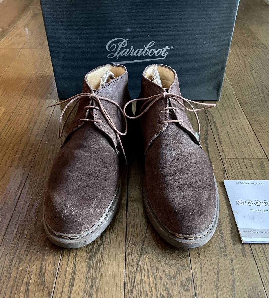 Yahoo!オークション - ボーイズマーケット別注 Paraboot GUERNY パラブ