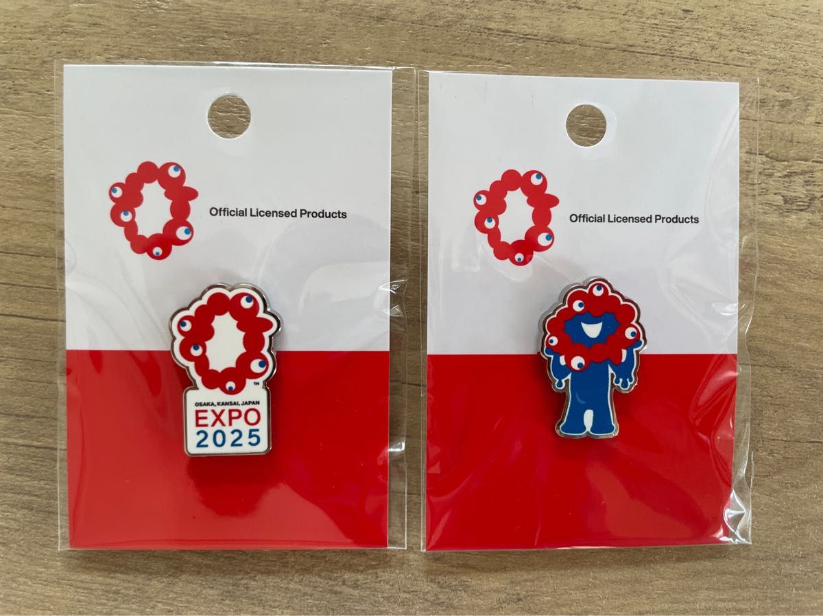 ミャクミャク ロゴマーク 大阪万博EXPO2025 ピンバッジ セット｜Yahoo