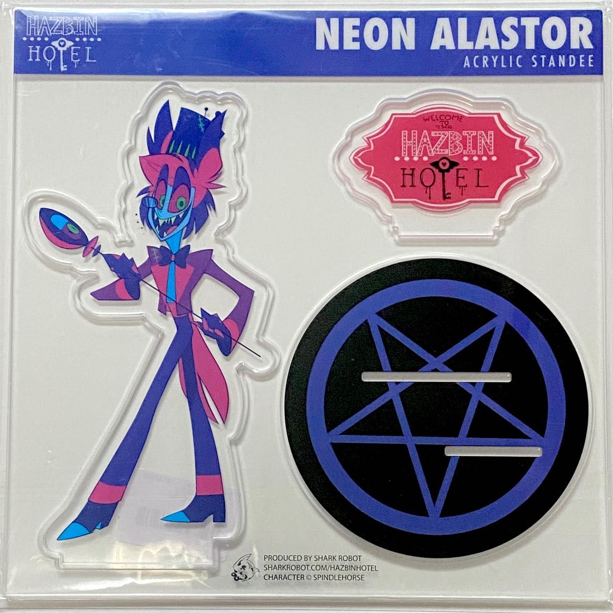 hazbin hotel】ハズビンホテル アクスタ 限定品 ネオンアラスター
