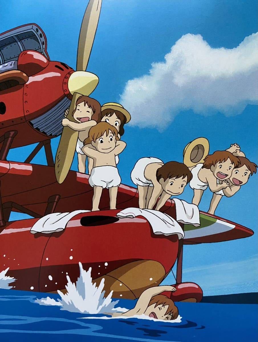 激レア】ジブリ 紅の豚 ポスター 宮崎駿 カレンダー 2004年 STUDIO