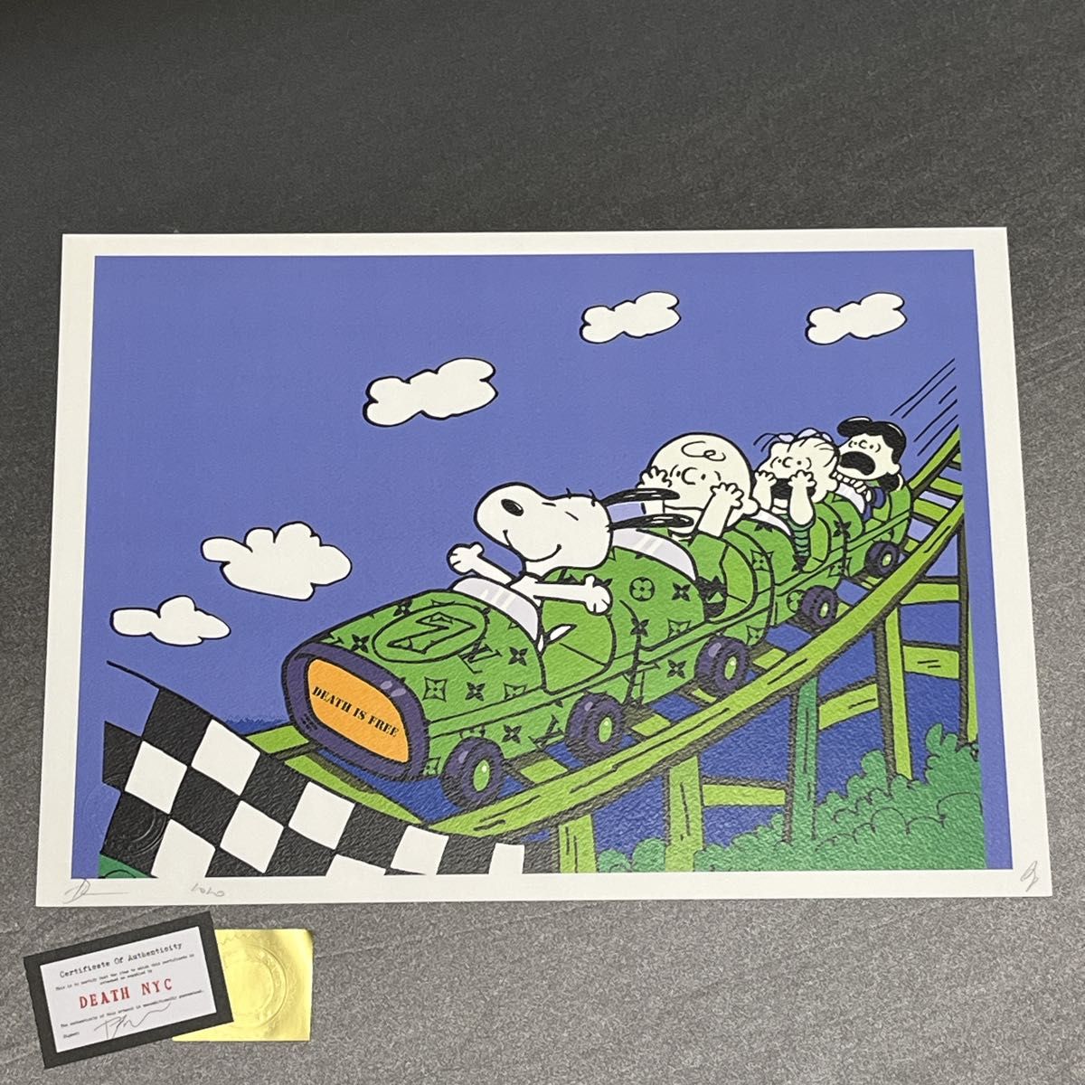 新品未使用 NYC DEATH ルイヴィトン LOUIS VUITTON スヌーピー SNOOPY