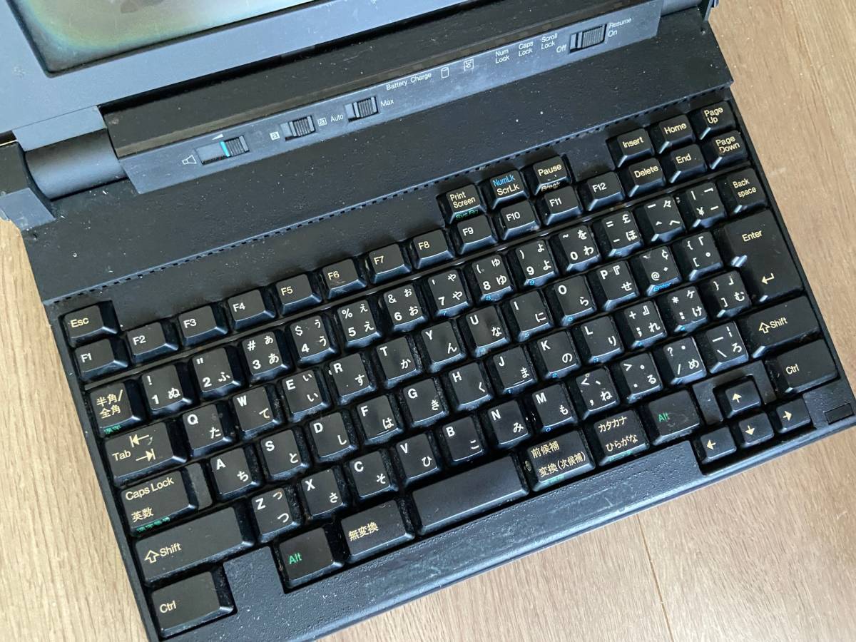 Yahoo!オークション - IBM PS/55 Note N23SX 5523-S18 IBM初のノートPC