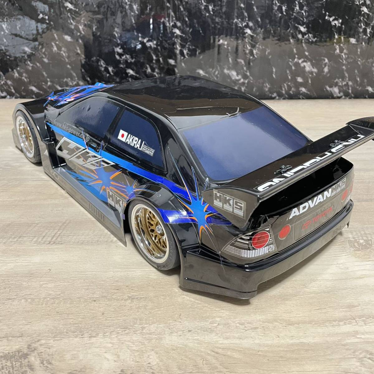 タミヤ トヨタ アルテッツァ ドリフト 1/10 ラジコン ボディ rc