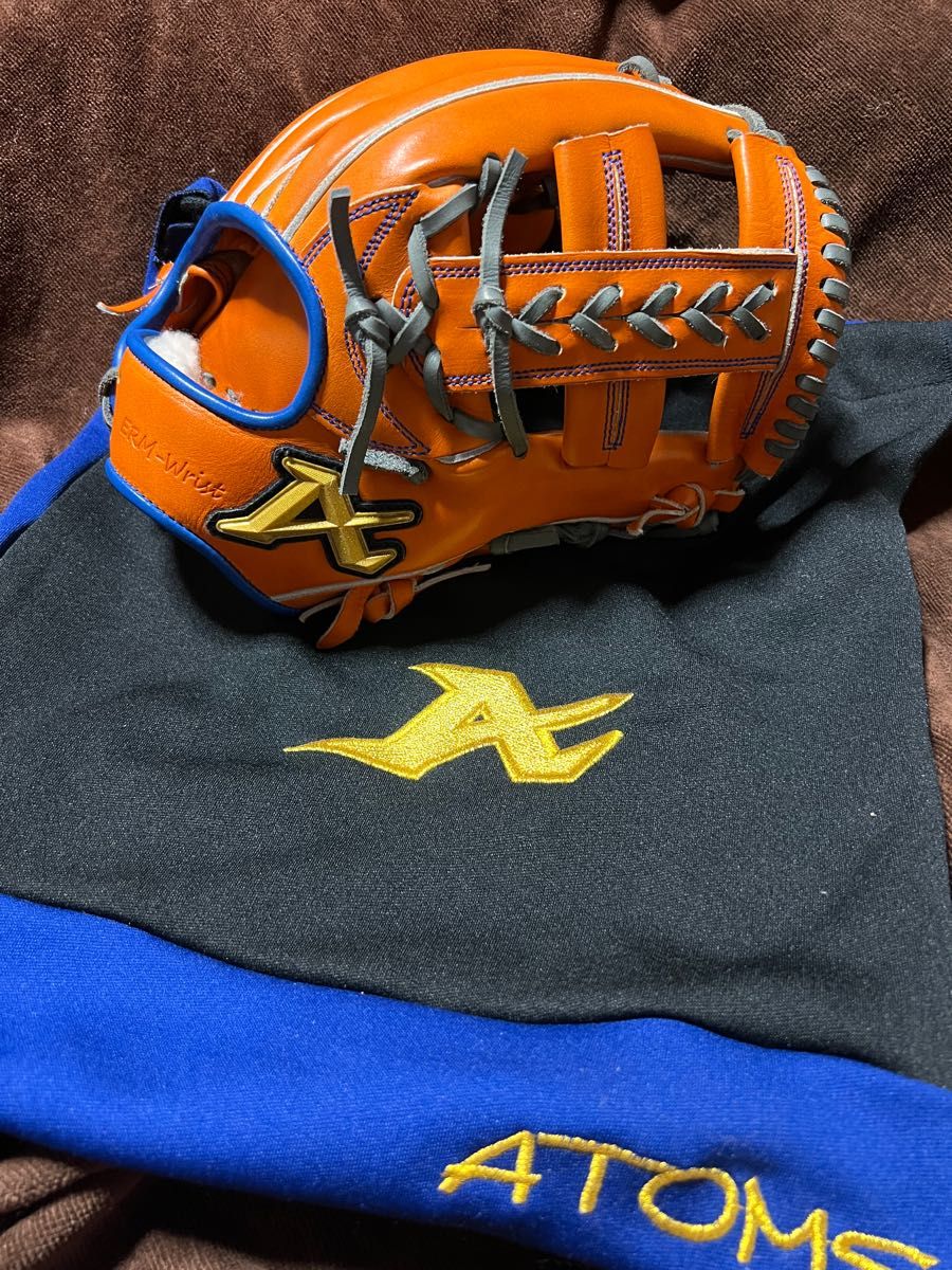 アトムズ 限定硬式グラブ 牧モデル プロ担当上武職人制作｜Yahoo