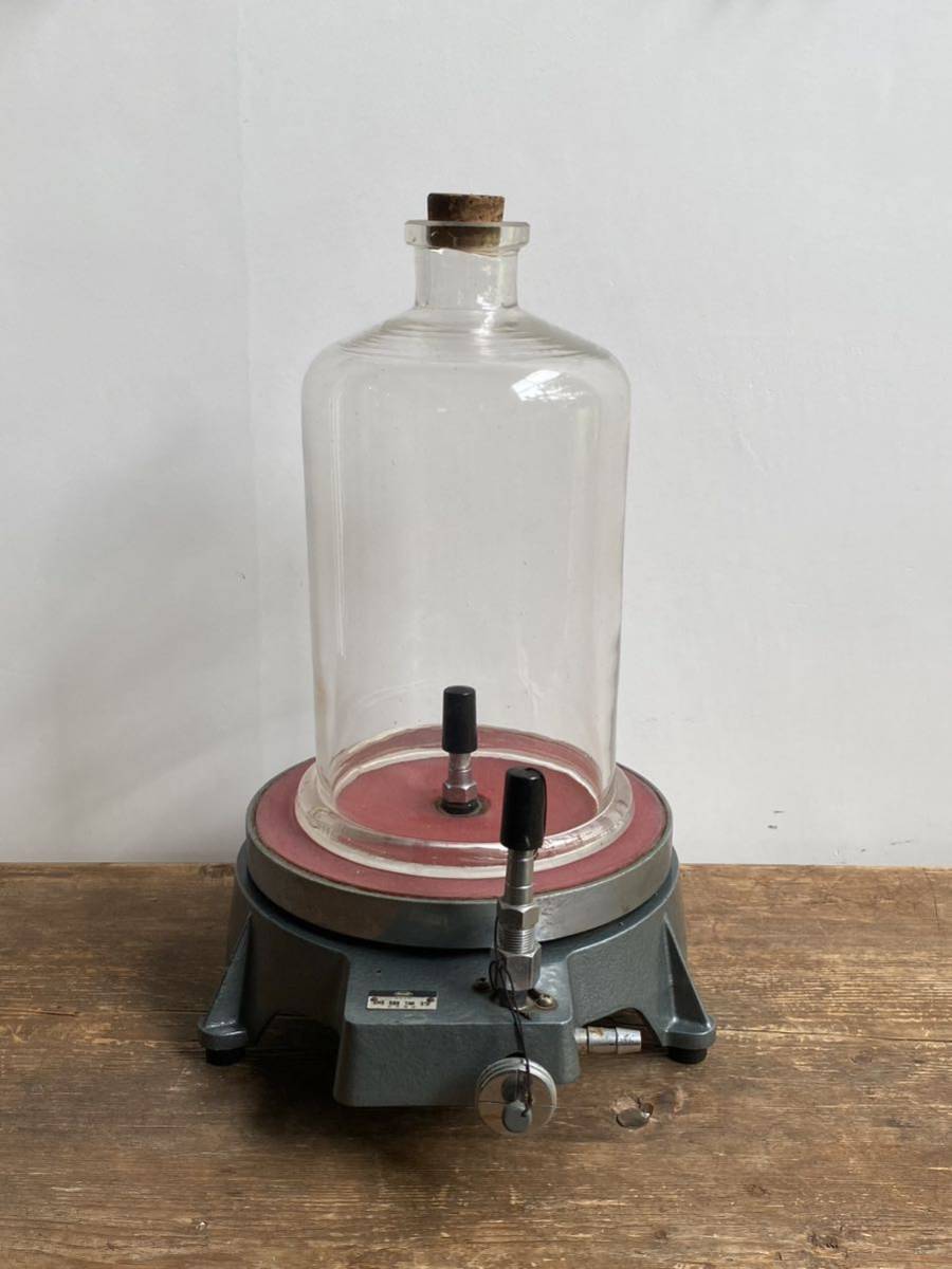 Yahoo!オークション - 昭和レトロ理科実験器具 真空実験道具 ガラスド