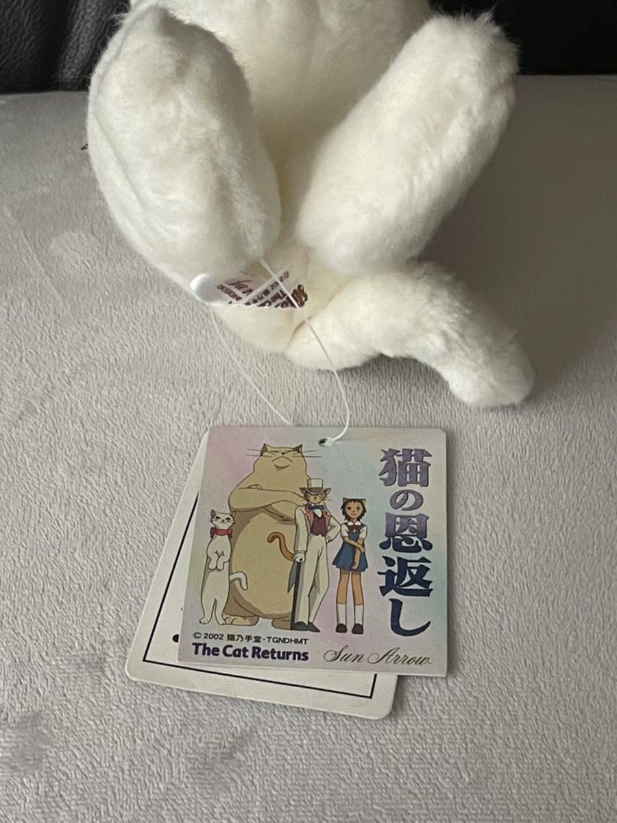 Yahoo!オークション - タグ付き ジブリ 猫の恩返し ユキ Mサイズ ぬい