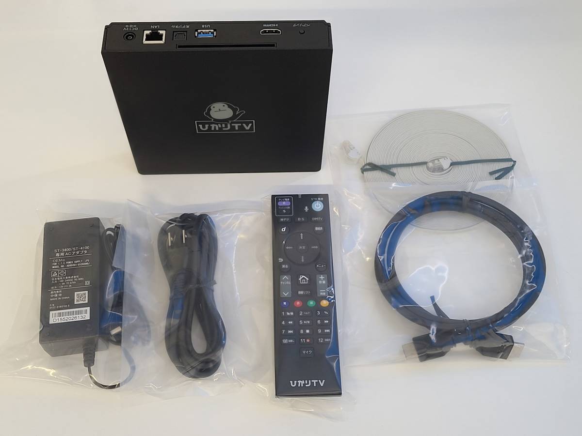 Yahoo!オークション - ひかりTV トリプルチューナー ST-3400（4K対応）