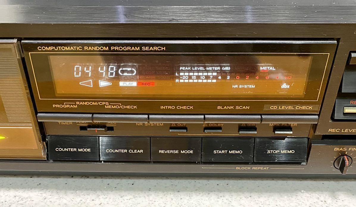 Yahoo!オークション - 音源あり 動作品 TEAC R-616X カセットデッキ d