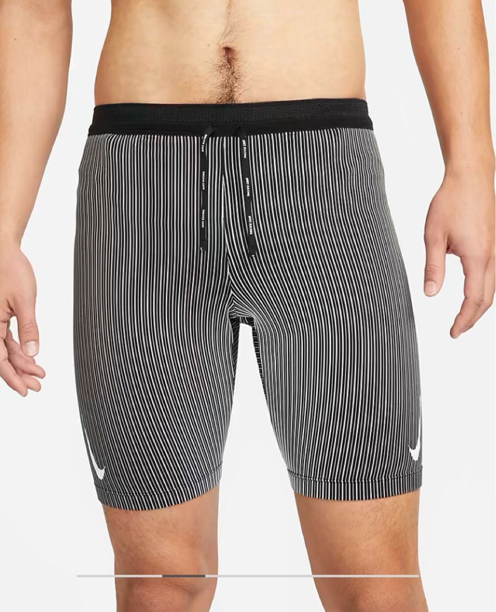 Nike エアロスイフト ハーフ タイツ S グレー マラソン スパッツ S