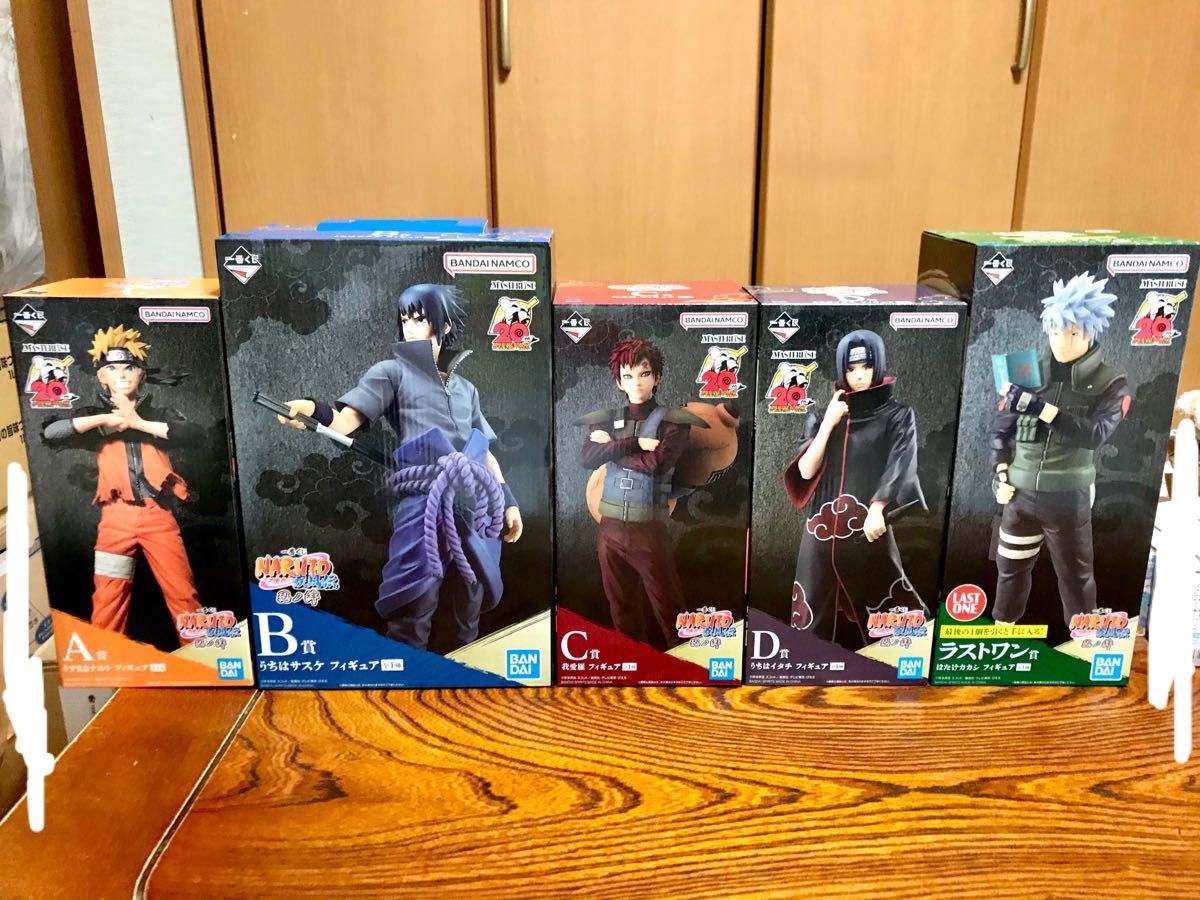 一番くじ ナルト 忍ノ絆 フィギュア全種コンプセット ABCDラストワン賞