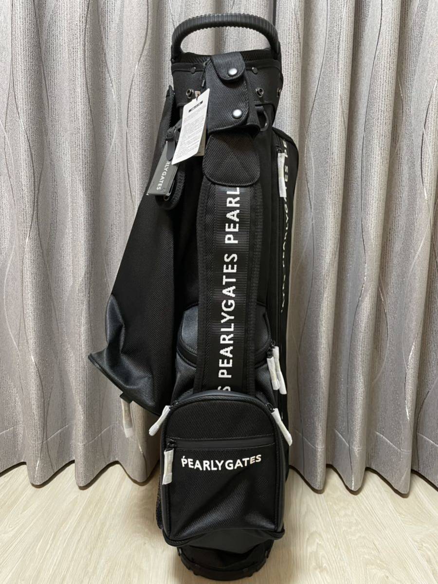 パーリーゲイツ スタンド式 キャディバッグ (46インチ対応) ブラック